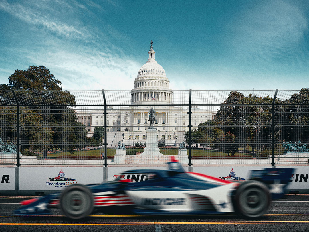 Freedom 250 Track Rendering