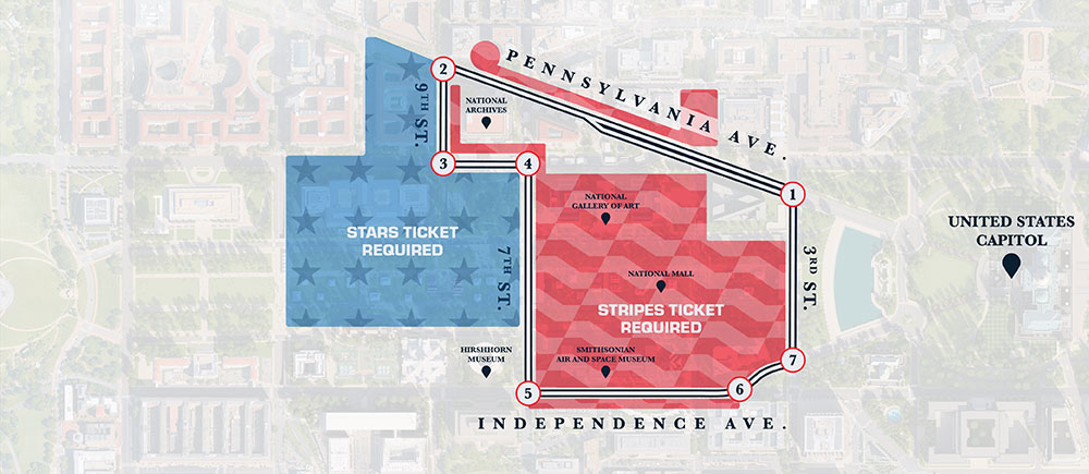 Track Ticket Zone Map